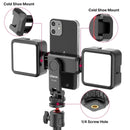 Ulanzi ST-06S Universal 360° Mobile Phone Clip Holder for 1/4 Screw Tripod  Mount Adapter For Samsung iPhone Xiaomi Cellphone